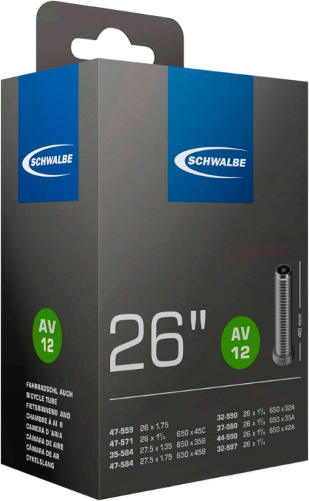 

Велокамера Schwalbe Tube Item 12 26"/27.5" 10423343