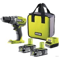 Дрель-шуруповерт Ryobi R18DD3-115S 5133005301 (с 1-им АКБ 1.5 Ач, сумка)