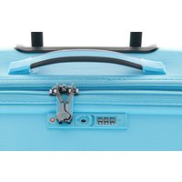 Чемодан-спиннер Verage Edinburgh 22019WS II - L 77 см (морозный синий)