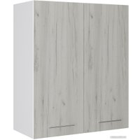 Шкаф навесной Артём-Мебель 600мм СН-114.28 (ДСП дуб крафт белый)