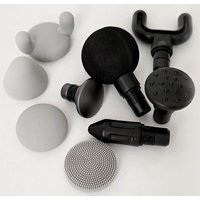 Перкуссионный массажер Miru BM-18 (8 насадок, серый) в Бресте