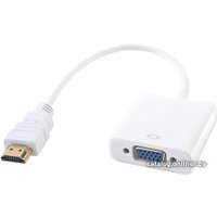 Адаптер USBTOP HDMI - VGA (белый)