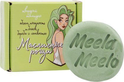 

Твердый шампунь Meela Meelo Масличные рощи Объем, сила и блеск 85 г