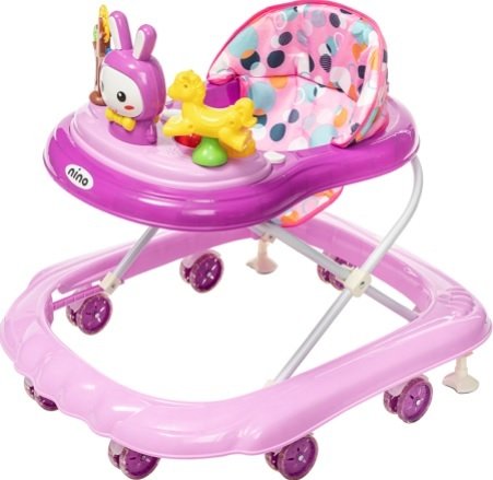 

Ходунки Nino Rabbit (розовый)