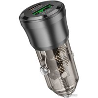 Автомобильное зарядное Borofone BZ25 (прозрачный)