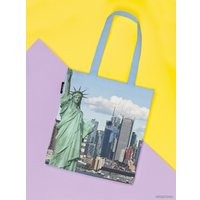 Сумка шоппер JoyArty За статуей Свободы bsh_2521