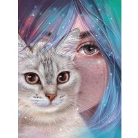 Алмазная мозаика  Феникс+ Зеркало души 68623