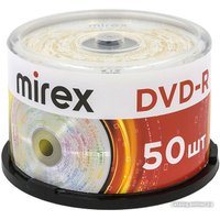 DVD-R диск Mirex 4.7Gb 16x UL130088A1B (50 шт.)