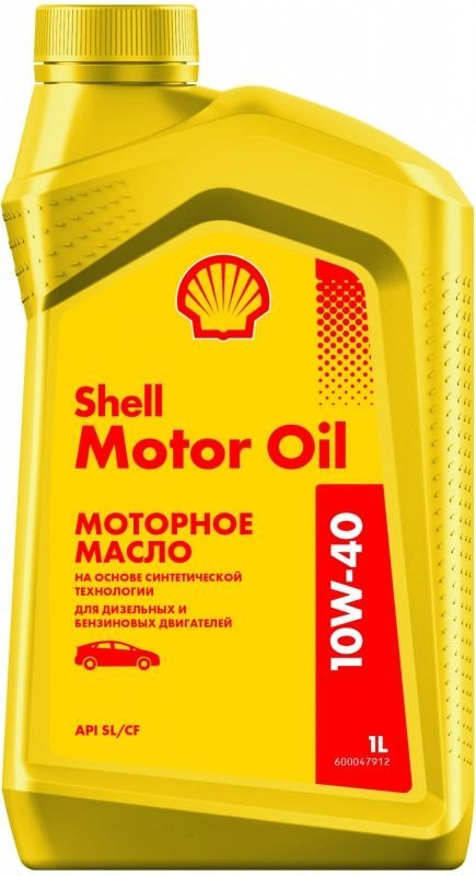 

Моторное масло Shell 10W-40 1л