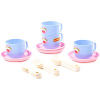 Набор игрушечной посуды Полесье Минутка 80264 (на 4 персоны)