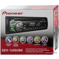 CD/MP3-магнитола Pioneer DEH-1600UBG