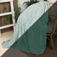 Плед Casa Conforte Stella Tropic 200x220 6154956 (зеленый)