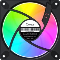 Вентилятор для корпуса Ocypus Gamma F12 Elite BK ARGB Reverse Blade