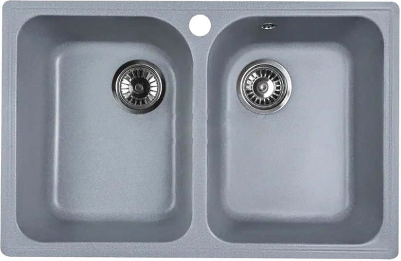 

Кухонная мойка Marblan Duas (серебристый)