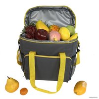 Термосумка Miru 9046 21л (серый/желтый)