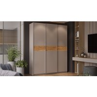 Шкаф-купе Трия Оскар Скания Т2 1800 268683 (ручка серебро/кашемир/кашемир/дуб тортугга)