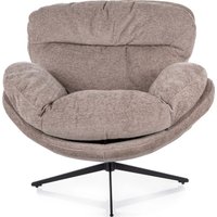 Интерьерное кресло Signal Florence Raven (темно-бежевый/черный)