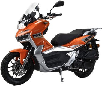 Скутер Motoland T-Max 150 (оранжевый/серый)