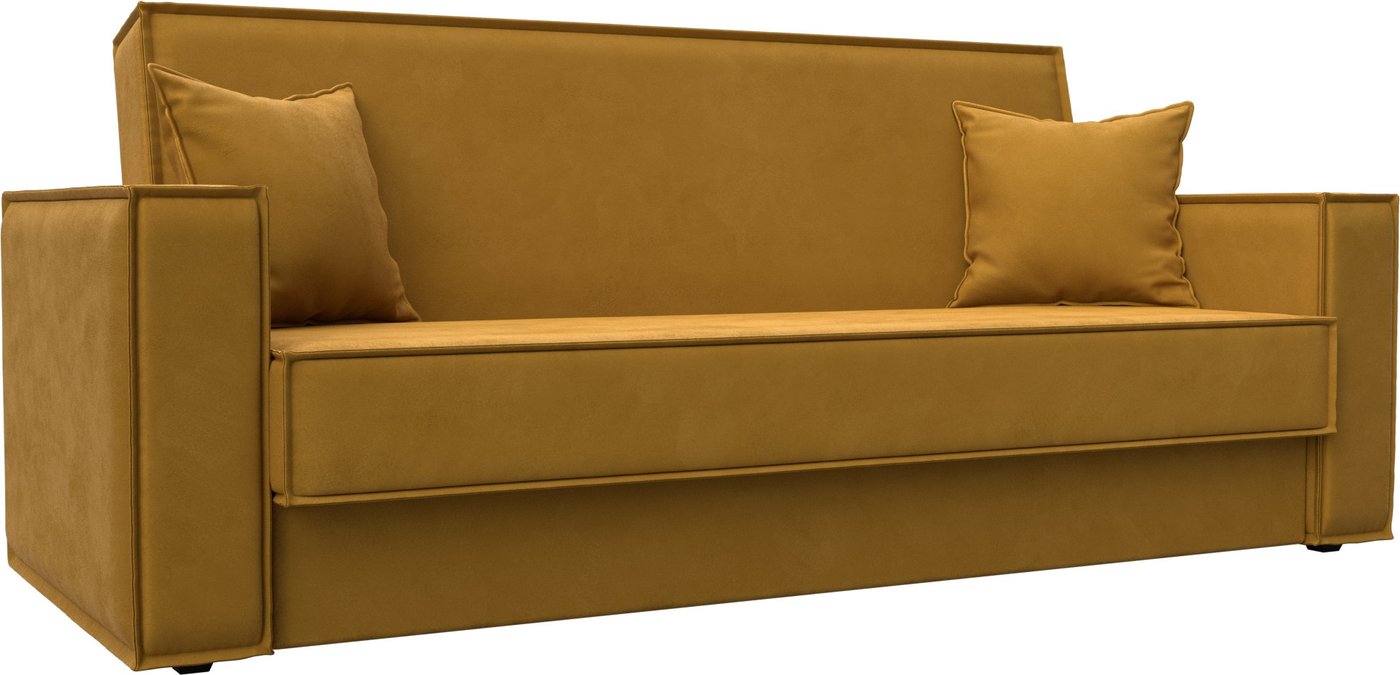 

Диван Лига диванов Куба 127444 (велюр Brut 10 желтый)