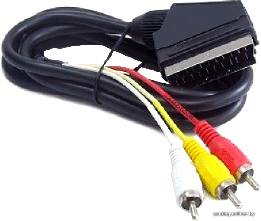 Кабель Goldmaster 3RCA - Scart
