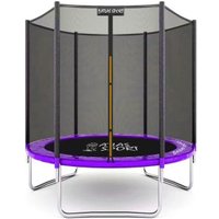 Батут Atlas Sport 183 см - 6ft (без лестницы, внешняя сетка, сливовый)