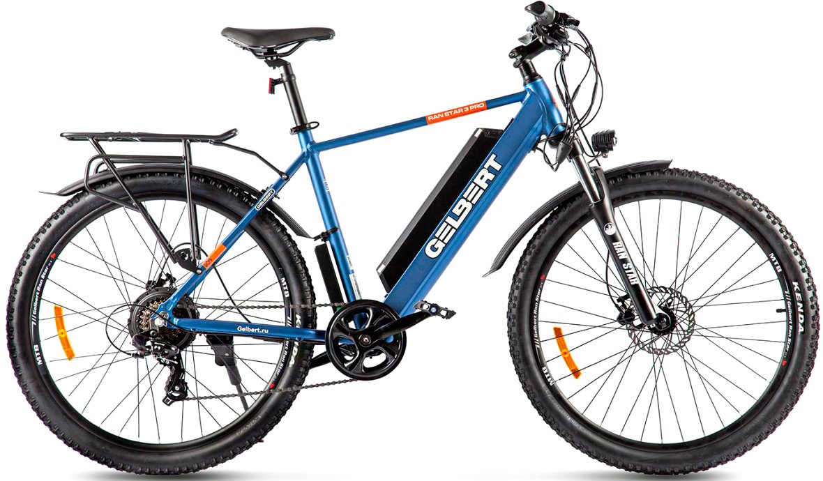 

Электровелосипед Gelbert Ran Star 3 PRO (синий)