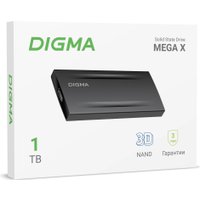 Внешний накопитель Digma MEGA X DGSM8001T2MGG 1TB