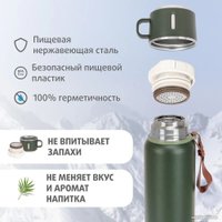 Термос Тонар T-KD-7030-0.9 900мл (хаки)