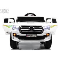 Детский электромобиль RiverToys М555БХ (белый)