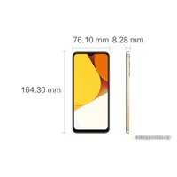 Смартфон Vivo Y35 4GB/128GB (черный агат)