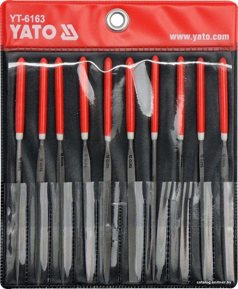 Набор напильников Yato YT-6163 (10 предметов)