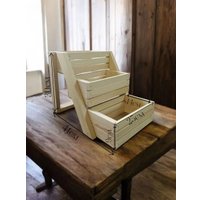 Кашпо KraftHouse На 3 ящика 30x41x25 2044028546223 (натуральный)