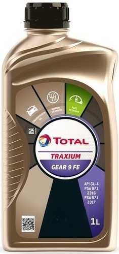 Трансмиссионное масло Total Traxium Gear 9 FE 75W 1л