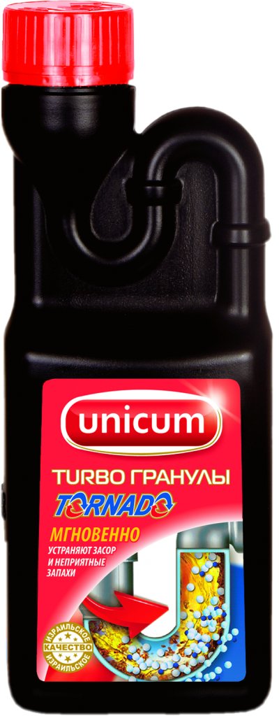 

Средство для труб Unicum TORNADO 600 г