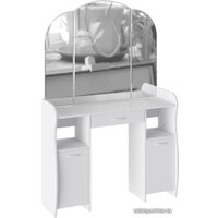 Туалетный столик с зеркалом Трия София Т2 (белый)