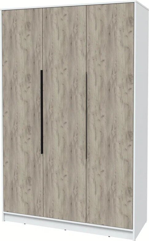 

Шкаф распашной Интерлиния Концепт КТ-Ш3 (дуб серый/белый платинум)