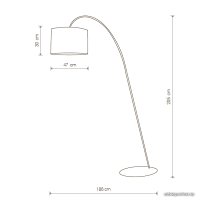 Торшер Nowodvorski Alice I 6818 (Grey)