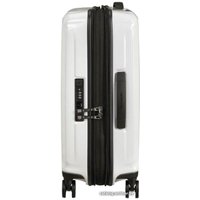 Чемодан-спиннер Samsonite Nuon Metallic White 55 см