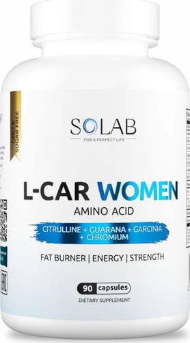 L-карнитин Solab L-Carnitine для женщин (90 капсул)
