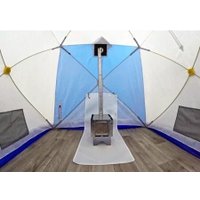 Палатка для зимней рыбалки Стэк Куб-3Т (трехслойная, дышащая)