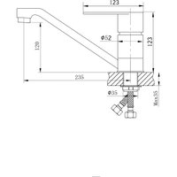 Смеситель Ekko E49802