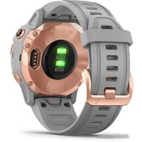 Умные часы Garmin Fenix 6s Sapphire (розовое золото/серый)