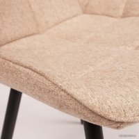 Стул TetChair Abruzzo 8060 (серо-бежевый, черный)