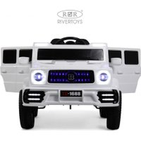 Электромобиль RiverToys Z111VO (белый)