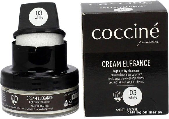 Крем Coccine Cream Elegance для гладкой кожи 50 мл (белый)