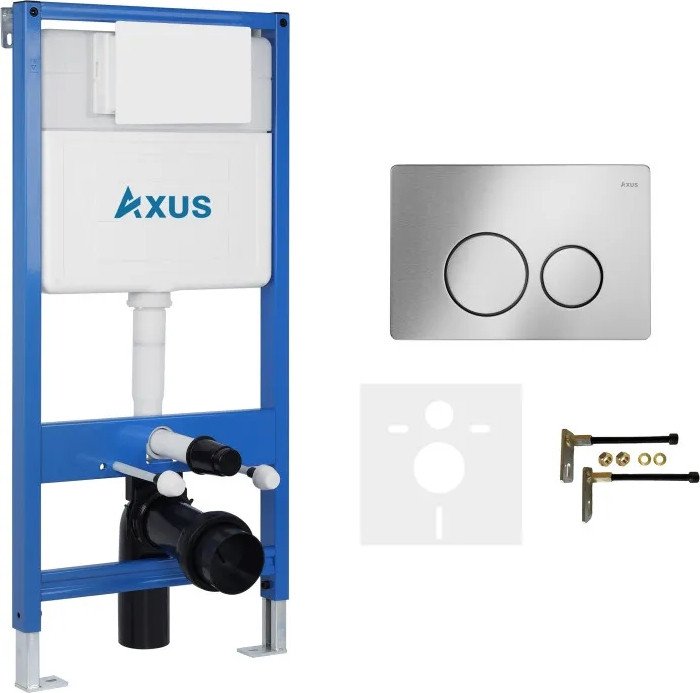 Инсталляция для унитаза Axus 011D с кнопкой 097IS