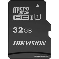 Карта памяти Hikvision microSDHC HS-TF-C1(STD)/32G/Adapter 32GB (с адаптером)