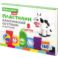 Пластилин BRAUBERG Kids 106501 (8 цв)