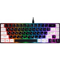 Клавиатура Defender Aris GK-349 (черный/белый)