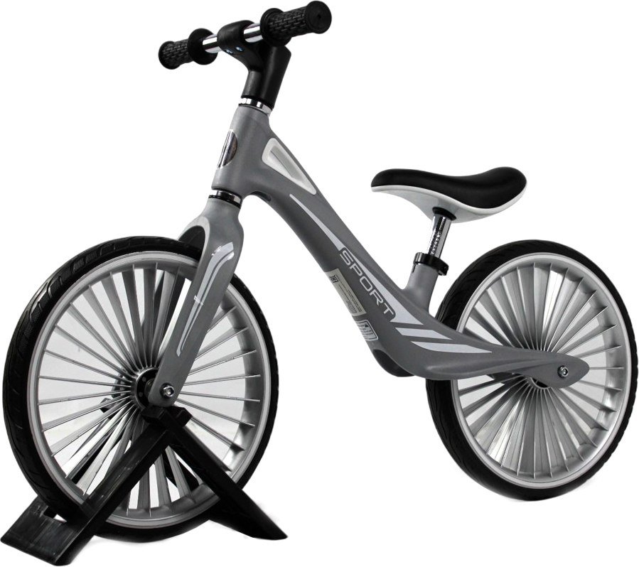 

Беговел RiverToys HB-007-14 (серый)